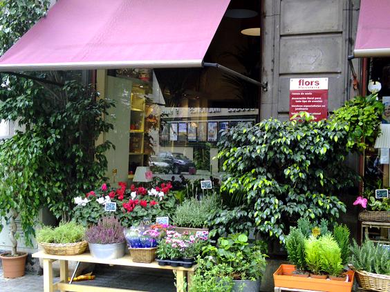Exterior floristería